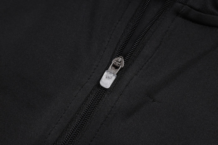2025-26 Germany Black Half Pull Tracksuit #B2579(半拉链）