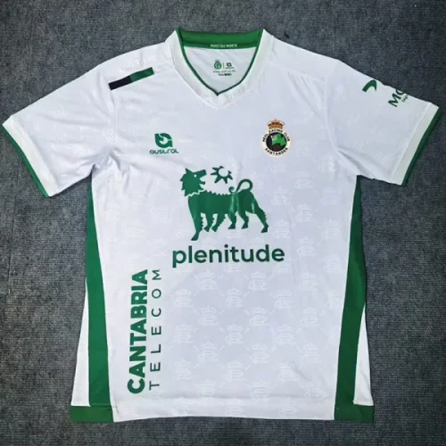 2025-26 Racing de Santander Home Fans Soccer Jersey