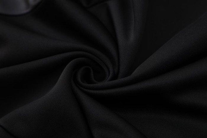 2025 AD Black Jacket Tracksuit #2308