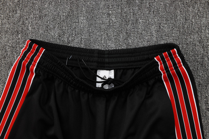 2025-26 Man Utd Black Kids Jacket Tracksuit #E2514(童装）