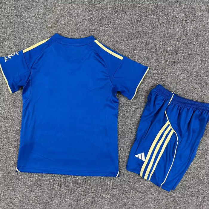 2025-26 Leicester City Home Kids Soccer Jersey