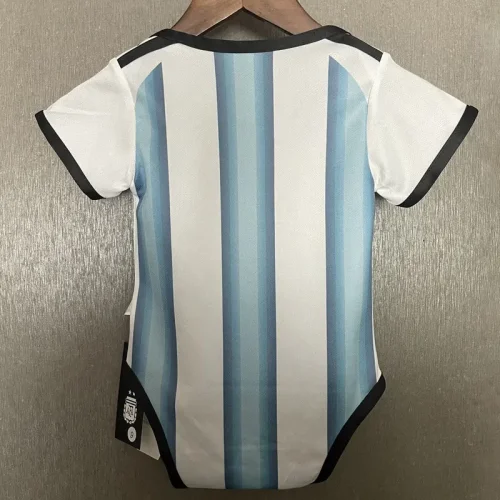 26-27 Argentina Blue White Baby Infant Crawl Suit