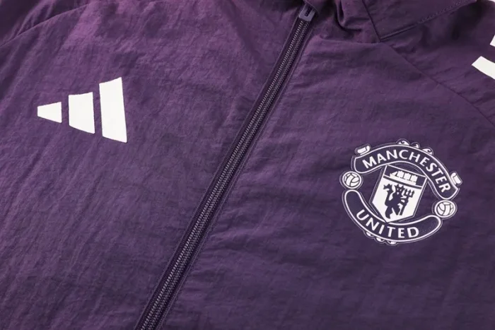 25-26 Man Utd Purple Windbreaker