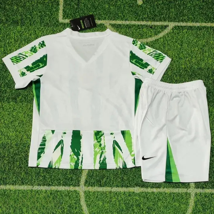 25-26 Nigeria Home Kids Soccer Jersey