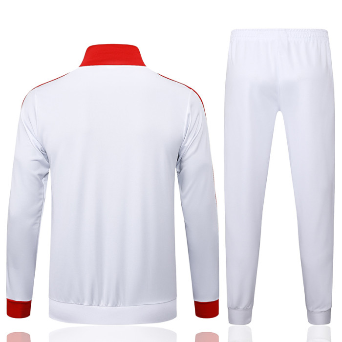 2025-26 Bayern White Kids Jacket Tracksuit #E2525(童装)