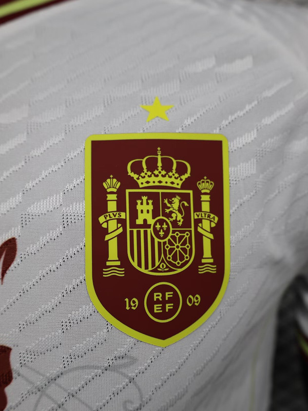 24-25 Spain White Special Edition Player Version Soccer Jersey
