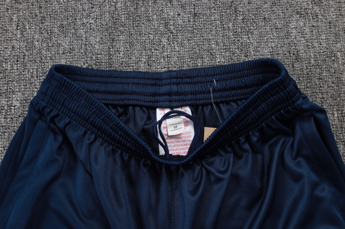 25-26 PSG Jordan Royal blue Kids Half Pull Tracksuit #E25154(童装)(半拉链)