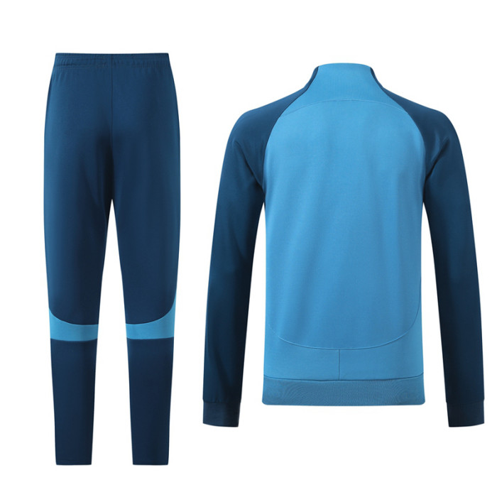24-25 Club America Blue Jacket Tracksuit #01