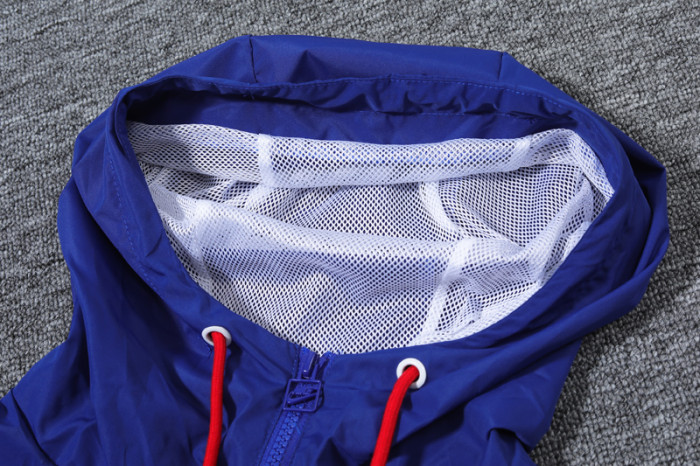 24-25 France Blue Windbreaker (High Quality)球员