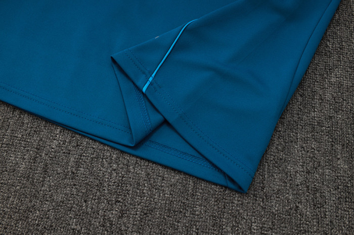 2025 AD Dark blue Half Pull Tracksuit #06(半拉链)