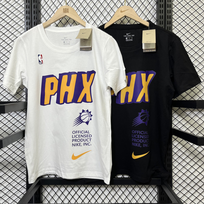 T110 SUNS PHX Black High Quality Casual T-Shirt