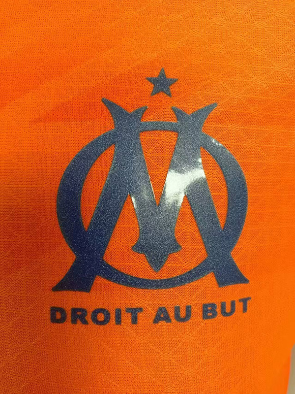 24-25 Marseille Third Player Version Soccer Jersey (Print all Sponsor)