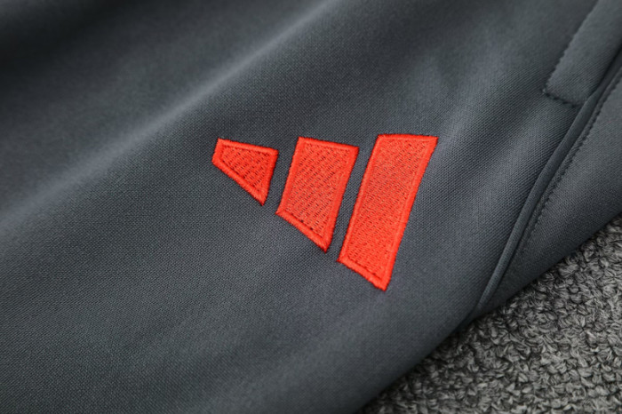 2025-26 Bayern Orange Jacket Tracksuit