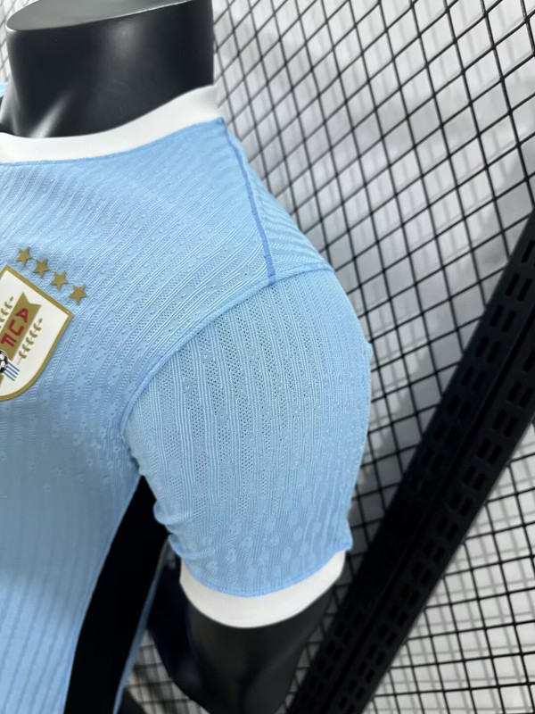 24-25 Uruguay Home Player Version Soccer Jersey