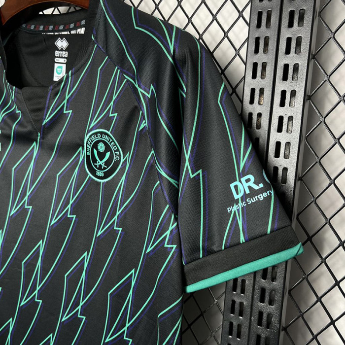 24-25 Sheffield United Away Fans Soccer Jersey