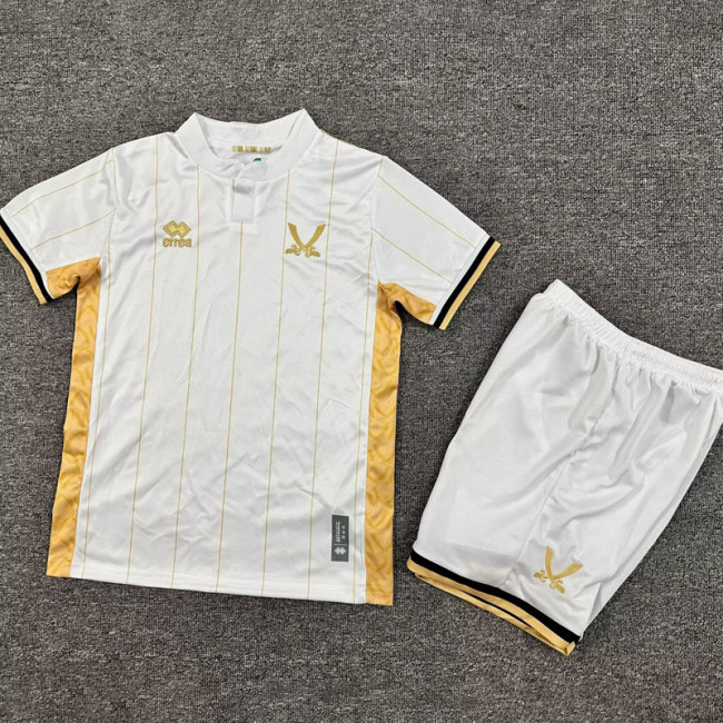 2025-26 Sheffeld United Away Kids Soccer Jersey