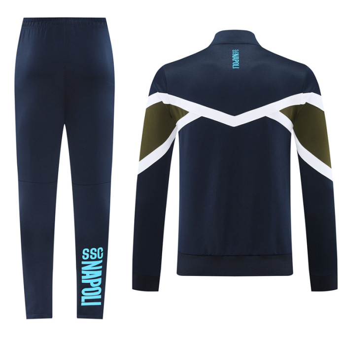24-25 Napoli Royal blue Jacket Tracksuit #02