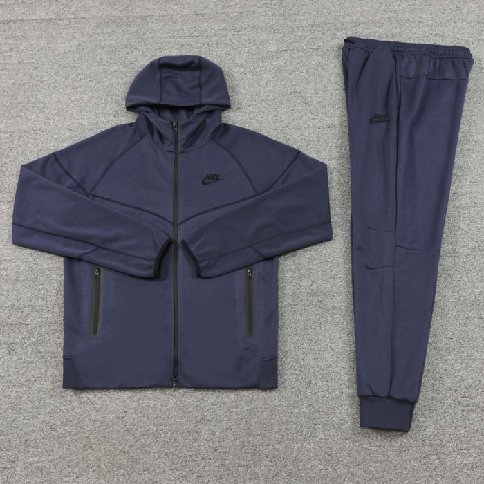 2024 Nk Grey Hoodie Jacket Tracksuit #NM07(灰色)