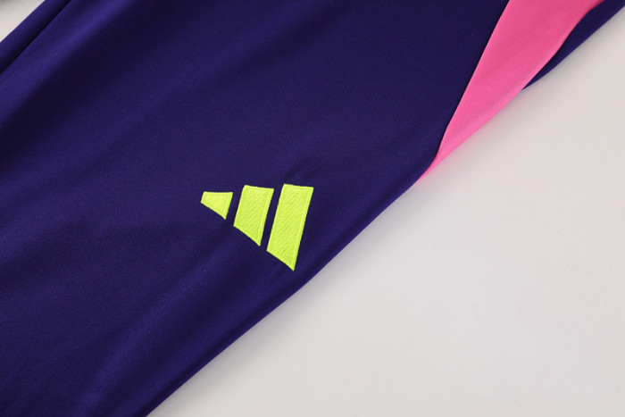 2025 AD Fluorescent green Half Pull Tracksuit #AB08 (半拉链)