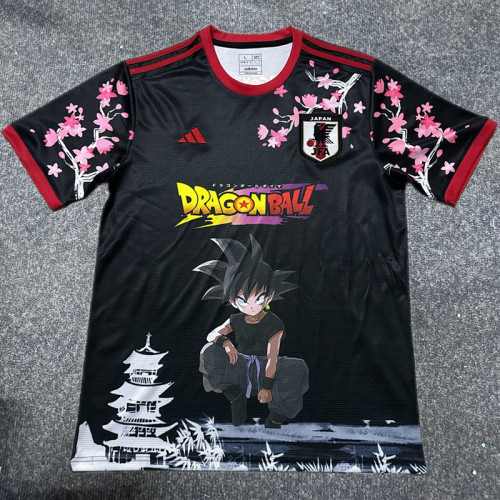 25-26 Japan Special Edition Fans Soccer Jersey(黑梅花悟空）