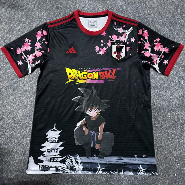 25-26 Japan Special Edition Fans Soccer Jersey(黑梅花悟空）