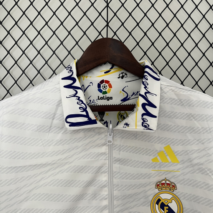 24-25 RMA White & White Double Sided Windbreaker (双面风衣)(涂鸦)