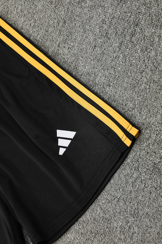 24-25 RMA Black Purple Training Short Suit #豹