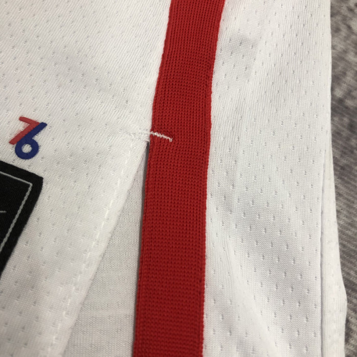 22-23 76ERS MAXEY #0 White City Edition Top Quality Hot Pressing NBA Jersey