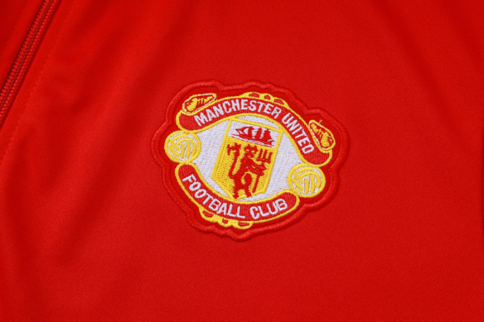 2025-26 Man Utd Red Jacket Tracksuit # A2528