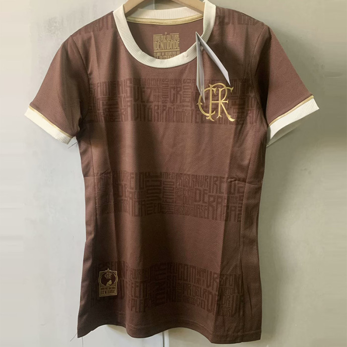 24-25 Flamengo Brown Commemorative Edition Women Soccer Jersey (女)