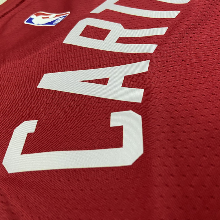 22-23 Raptors CARTER #15 Red Top Quality Hot Pressing NBA Jersey