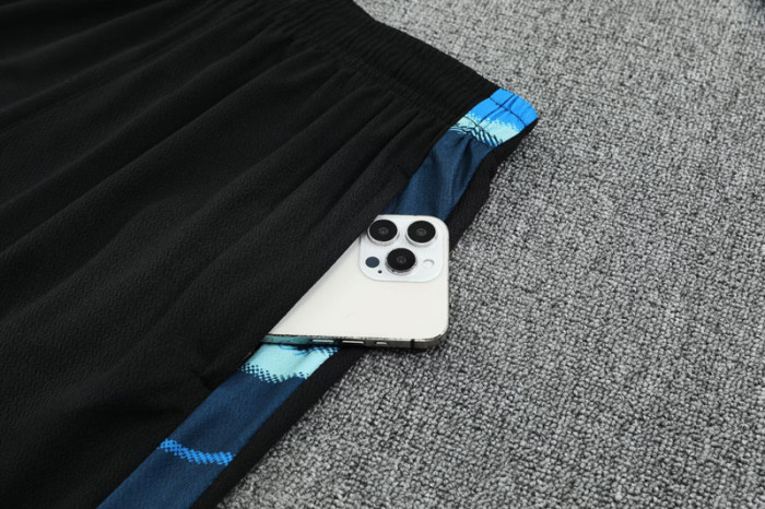 25-26 Marseille Lake blue Training Short Suit