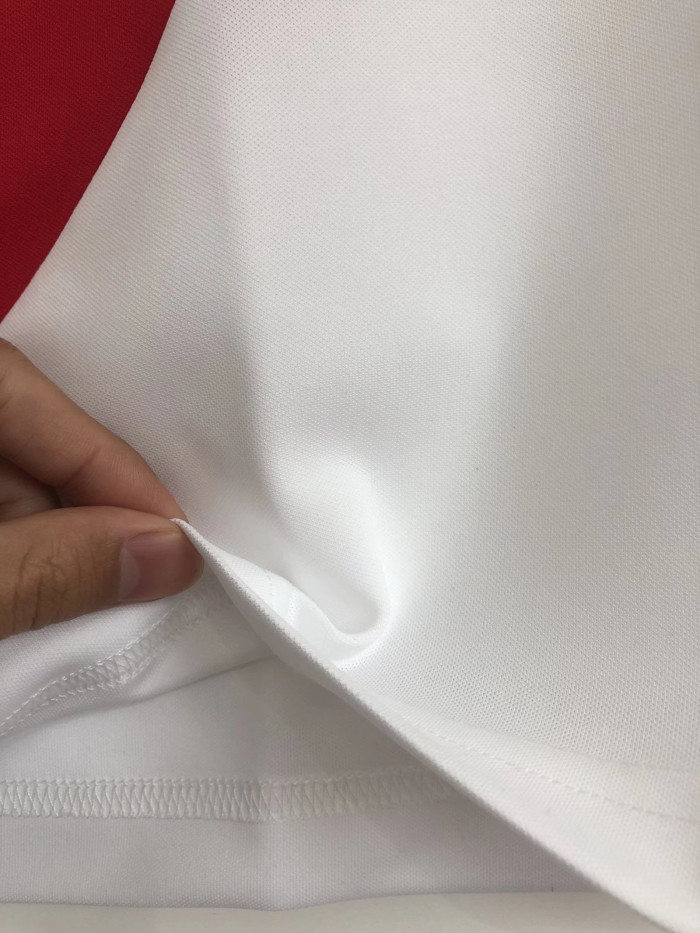 1986 River Plate White Retro Soccer Jersey