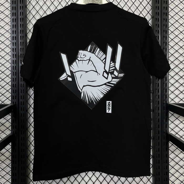 T136 Jordan Black High Quality Casual T-Shirt