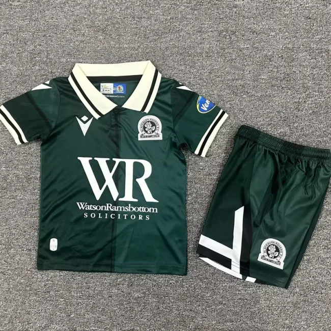 25-26 Blackburn Away Kids Soccer Jersey