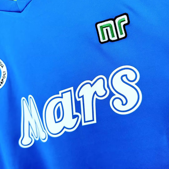 1988-1989 Napoli Home Retro Soccer Jersey