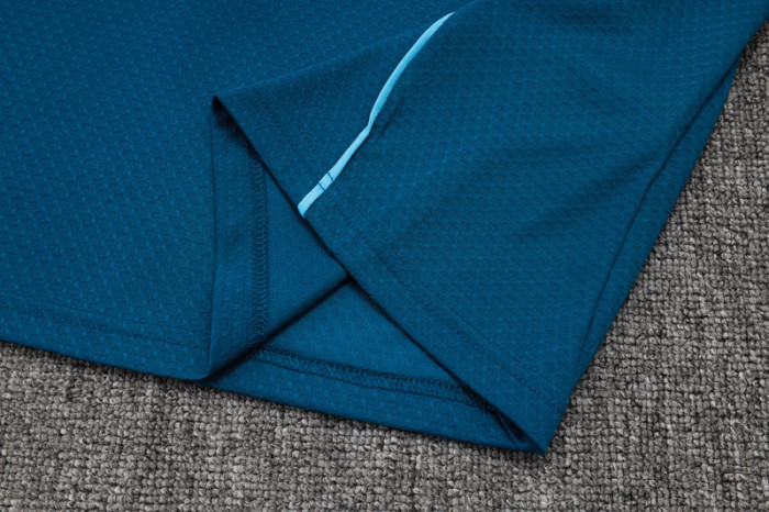 25-26 JUV Lake blue Polo Tracksuit #C2534