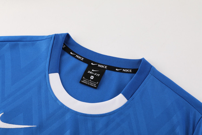 2024 NK Fancy Blue Training Short Suit #ND06