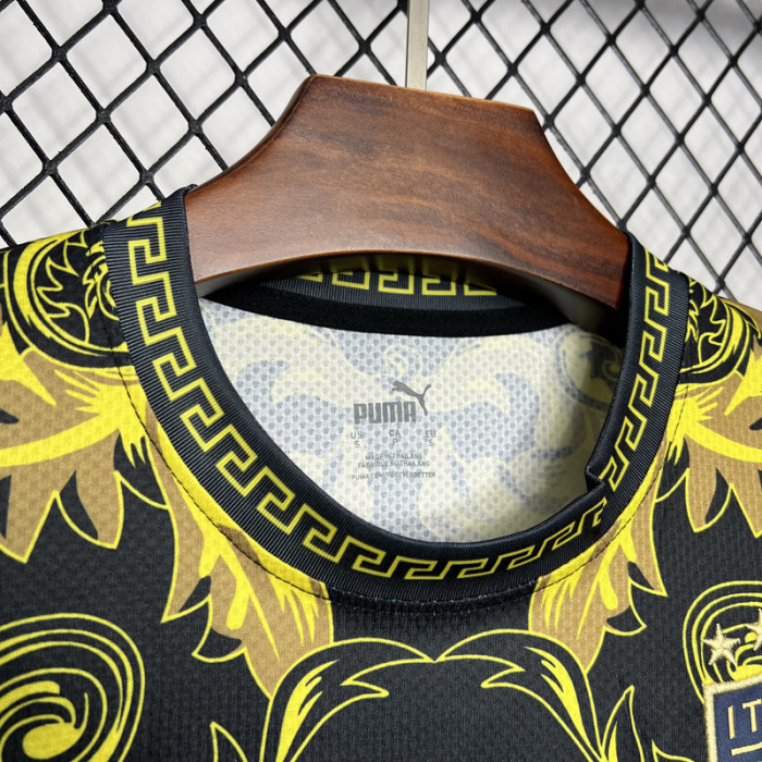 24-25 Italy Black Gold Special Edition Training Shirts #黑金