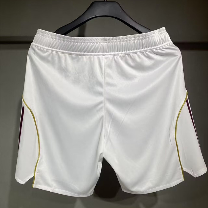 2025-26 Aston Villa Home Player Version Shorts Pants(High Quality)(球员短裤)