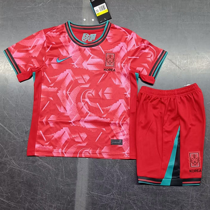 24-25 Korea Home Kids Soccer Jersey