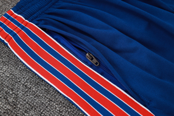 2025-26 ARS Royal blue Kids Half Pull Tracksuit#E2512(童装)(半拉链)
