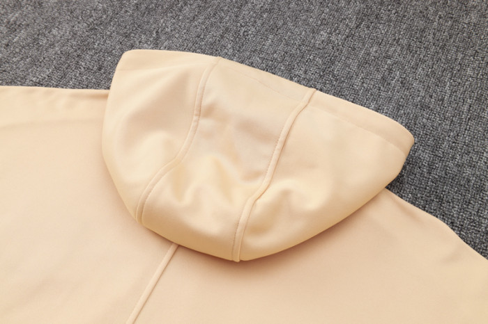 24-25 BAR Earthy Yellow Hoodie Jacket Tracksuit #F565