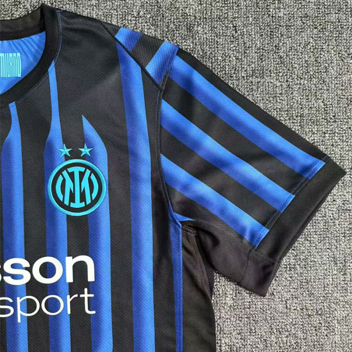 25-26 INT Home Fans Soccer Jersey (前带广告)