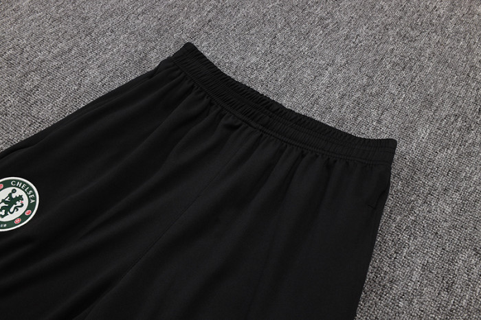 25-26 CHE Black Half Pull Tracksuit (半拉链)