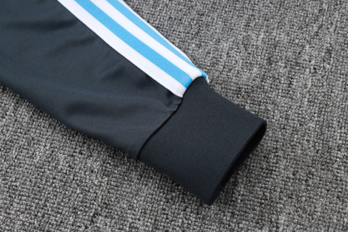 2025-26 Argentina Dark gray Kids Jacket Tracksuit#E2562(童装)
