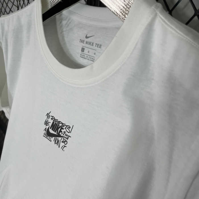 T258 NK White High Quality Casual T-Shirt