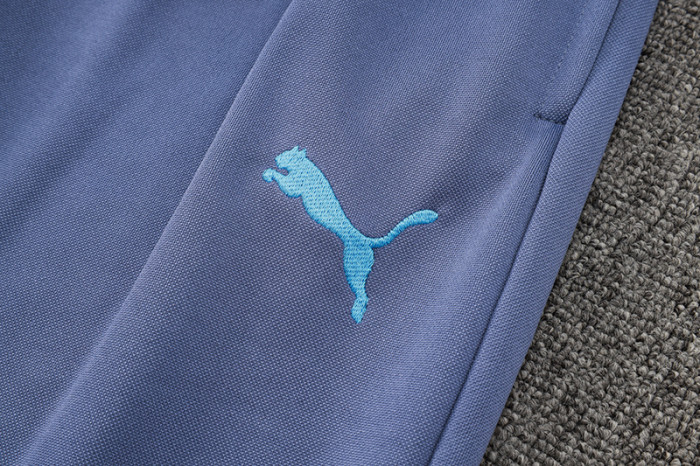 24-25 Man City Gray Half Pull Tracksuit (半拉链)