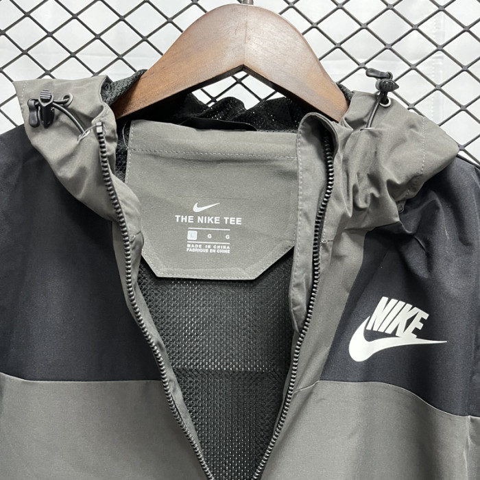 24-25 New NK Dark gray Outdoor Jackets #B600冲锋衣