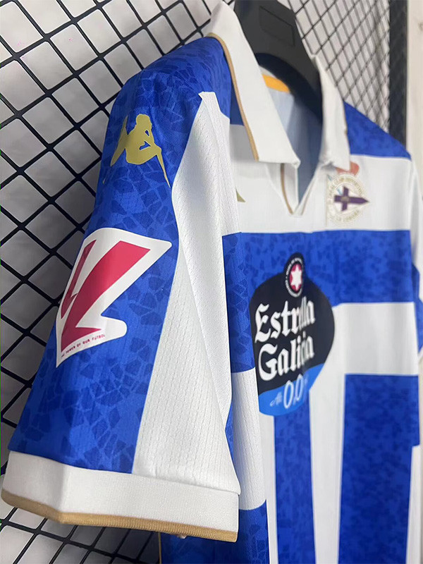 2025-26 La Coruna Home Fans Soccer Jersey
